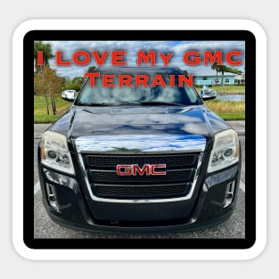 I Love My GMC Terrain Sticker